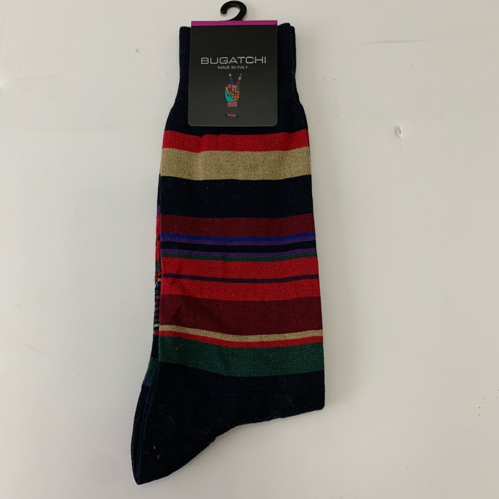 BUGATCHI Mens Socks Midnight GB7007 - Picture 2 of 4